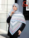 روسری نخی سیا اسکارف آبی کد C25088