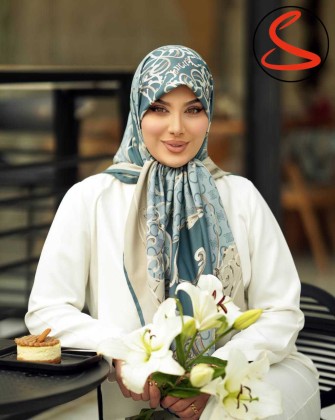 روسری توییل یخی کد C25214