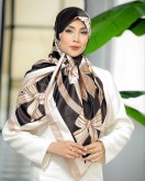روسری ابریشم توییل کد C23450