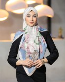 روسری ابریشم توییل کد C23506