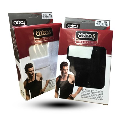 زیرپوش خشتی مردانه مشکی کد C23716