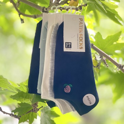 جوراب زنانه مچی گلدوزی patik بسته 5 عددی کد C23954