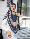 روسری نخی سیا اسکارف کد C24073