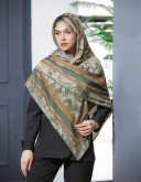 روسری نخی سبز کد C24248