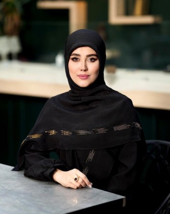 روسری دور نگین طلایی وال اسلپ کد C24381