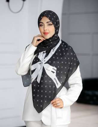 روسری توییل طرح شنل کد C24395