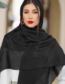 روسری وال اسلپ با نگین های پاپیونی کد C24444