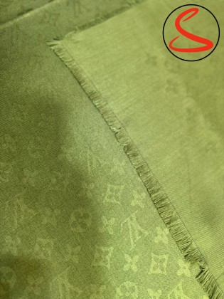 روسری کشمیر وارداتی پاییزه سبز کد C24759